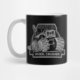 Monster Truck Wheel Crusher Mug